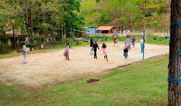 quadra de areia